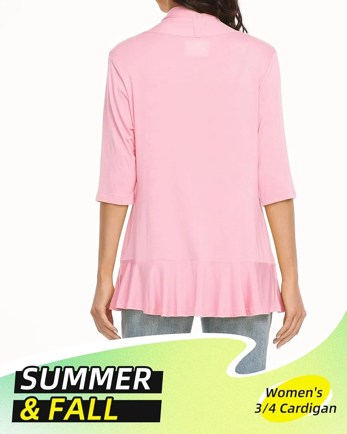 Argstar Women's 3/4 Sleeve Cardigan (S-3XL)
