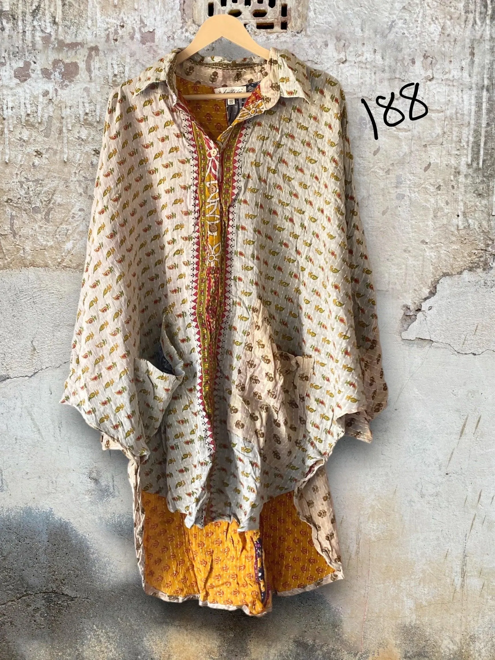 Poetic Tunic by Kantha Bae One Size