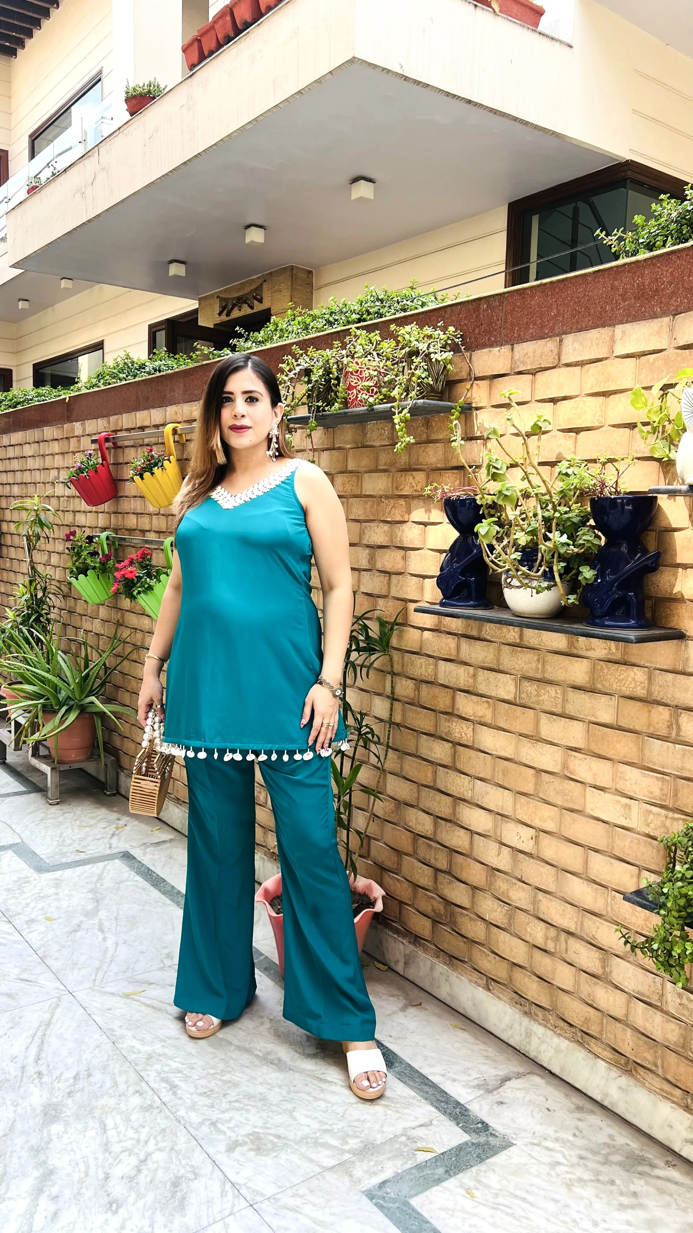 Teal Green Party Co-Ord