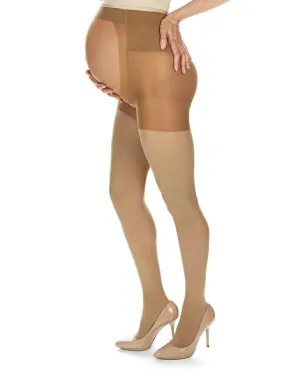 Women's Microfiber 60 Denier Opaque Maternity Tights